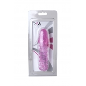 Розовая насадка с нежными шипами - 13,5 см. - Toyfa Basic - в Долгопрудном купить с доставкой