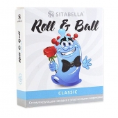 стимулирующий презерватив-насадка Roll   Ball Classic - Sitabella - купить с доставкой в Долгопрудном