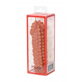 Телесная насадка на фаллос с бугорками KOKOS Extreme Sleeve 10 - 15,8 см. - KOKOS - в Долгопрудном купить с доставкой