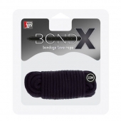 Черная веревка для связывания BONDX LOVE ROPE - 10 м. - Dream Toys - купить с доставкой в Долгопрудном