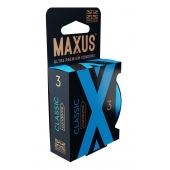 Классические презервативы в железном кейсе MAXUS Classic - 3 шт. - Maxus - купить с доставкой в Долгопрудном