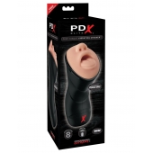 Мастурбатор-ротик Deep Throat Vibrating Stroker - Pipedream - в Долгопрудном купить с доставкой
