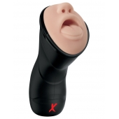 Мастурбатор-ротик Deep Throat Vibrating Stroker - Pipedream - в Долгопрудном купить с доставкой