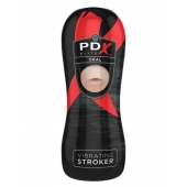 Мастурбатор-ротик Vibrating Oral Stroker - Pipedream - в Долгопрудном купить с доставкой