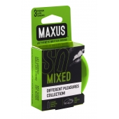 Презервативы в железном кейсе MAXUS Mixed - 3 шт. - Maxus - купить с доставкой в Долгопрудном