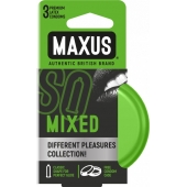 Презервативы в железном кейсе MAXUS Mixed - 3 шт. - Maxus - купить с доставкой в Долгопрудном