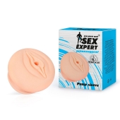 Телесная насадка-вагина на помпу - Sex Expert - в Долгопрудном купить с доставкой