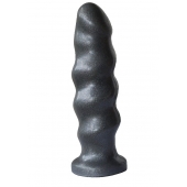 Черная насадка на трусики харнесс Platinum - 16 см. - LOVETOY (А-Полимер) - купить с доставкой в Долгопрудном