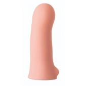 Телесная насадка на Harness с коннектором RED LINE - 13 см. - LOVETOY (А-Полимер) - купить с доставкой в Долгопрудном