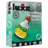 Презерватив LUXE Maxima  Гавайский Кактус  - 1 шт. - Luxe - купить с доставкой в Долгопрудном