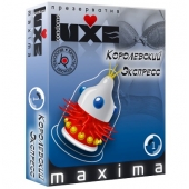 Презерватив LUXE Maxima  Королевский экспресс  - 1 шт. - Luxe - купить с доставкой в Долгопрудном