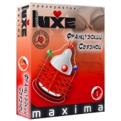 Презерватив LUXE Maxima  Французский связной  - 1 шт. - Luxe - купить с доставкой в Долгопрудном