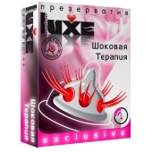 Презерватив LUXE Exclusive  Шоковая Терапия  - 1 шт. - Luxe - купить с доставкой в Долгопрудном