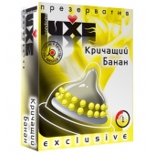 Презерватив LUXE  Exclusive  Кричащий банан  - 1 шт. - Luxe - купить с доставкой в Долгопрудном
