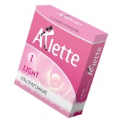 Ультратонкие презервативы Arlette Light - 3 шт. - Arlette - купить с доставкой в Долгопрудном