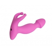 Розовый стимулятор простаты с усиками - 15 см. - 4sexdreaM - в Долгопрудном купить с доставкой