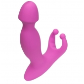Розовый стимулятор простаты с усиками - 15 см. - 4sexdreaM - в Долгопрудном купить с доставкой