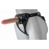 Универсальный мягкий пояс с насадкой Hard brutal BDSM-КОНСУЛ - 17 см. - LOVETOY (А-Полимер) - купить с доставкой в Долгопрудном