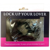 Черные меховые наручники Love с ключиками - Baile - купить с доставкой в Долгопрудном