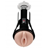 Телесный вибромастурбатор-вагина Cock Compressor Vibrating Stroker - Pipedream - в Долгопрудном купить с доставкой