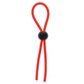 Красное эрекционное лассо с одной бусиной-утяжкой STRETCHY THIN LASSO - Dream Toys - в Долгопрудном купить с доставкой
