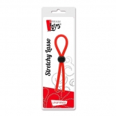 Красное эрекционное лассо с одной бусинкой-утяжкой STRETCHY THICK LASSO - Dream Toys - в Долгопрудном купить с доставкой