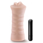 Телесный мастурбатор-ротик Angie - Blush Novelties - в Долгопрудном купить с доставкой