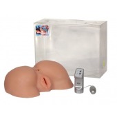 Реалистичная попка из неоскин с вибрацией - LOVETOY (А-Полимер) - в Долгопрудном купить с доставкой