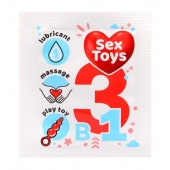 Гель-лубрикант на водной основе Sex Toys - 4 гр. - Биоритм - купить с доставкой в Долгопрудном