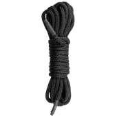 Черная веревка для бондажа Easytoys Bondage Rope - 5 м. - Easy toys - купить с доставкой в Долгопрудном