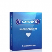 Гладкие презервативы Torex  Классические  - 3 шт. - Torex - купить с доставкой в Долгопрудном