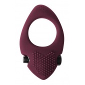 Бордовое эрекционное виброкольцо Pure Passion Sunset - Lola Games - в Долгопрудном купить с доставкой