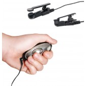 Черные электрические зажимы для сосков Shock Therapy Nipple Clamps - Pipedream - купить с доставкой в Долгопрудном