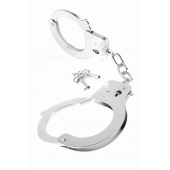 Металлические серебристые наручники Designer Metal Handcuffs - Pipedream - купить с доставкой в Долгопрудном