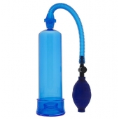 Синяя вакуумная помпа MENZSTUFF PENIS ENLARGER - Dream Toys - в Долгопрудном купить с доставкой