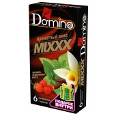 Ароматизированные презервативы DOMINO  Ароматный микс  - 6 шт. - Domino - купить с доставкой в Долгопрудном