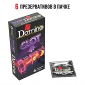 Ароматизированные презервативы DOMINO  Фруктовый слот  - 6 шт. - Domino - купить с доставкой в Долгопрудном