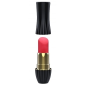 Клиторальный стимулятор-помада LIPSTICK - 9,3 см. - Dream Toys - купить с доставкой в Долгопрудном