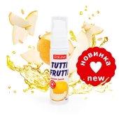 Гель-смазка Tutti-frutti со вкусом сочной дыни - 30 гр. - Биоритм - купить с доставкой в Долгопрудном