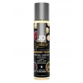 Лубрикант с ароматом трюфелей из белого шоколада и малины JO GELATO WHITE CHOCOLATE RASPBERRY TRUFFLE - 30 мл. - System JO - купить с доставкой в Долгопрудном