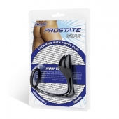 Стимулятор простаты с фиксацией эрекционным кольцом Prostate Gear - BlueLine - в Долгопрудном купить с доставкой