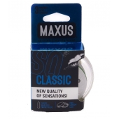Классические презервативы в пластиковом кейсе MAXUS Classic - 3 шт. - Maxus - купить с доставкой в Долгопрудном