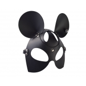 Черная кожаная маска  Мышка - Sitabella - купить с доставкой в Долгопрудном