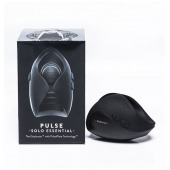 Черный инновационный мужской вибратор PULSE SOLO ESSENTIAL - Hot Octopuss - в Долгопрудном купить с доставкой