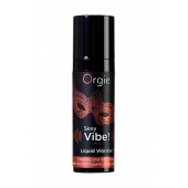 Разогревающий гель для массажа ORGIE Sexy Vibe Hot с эффектом вибрации - 15 мл. - ORGIE - купить с доставкой в Долгопрудном