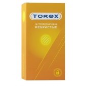 Текстурированные презервативы Torex  Ребристые  - 12 шт. - Torex - купить с доставкой в Долгопрудном