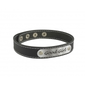 Чокер с белой строчкой Good Girl - Sitabella - купить с доставкой в Долгопрудном