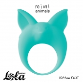 Зеленое эрекционное кольцо Kitten Kyle - Lola Games - в Долгопрудном купить с доставкой