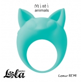 Зеленое эрекционное кольцо Lemur Remi - Lola Games - в Долгопрудном купить с доставкой