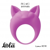 Фиолетовое эрекционное кольцо Lemur Remi - Lola Games - в Долгопрудном купить с доставкой
